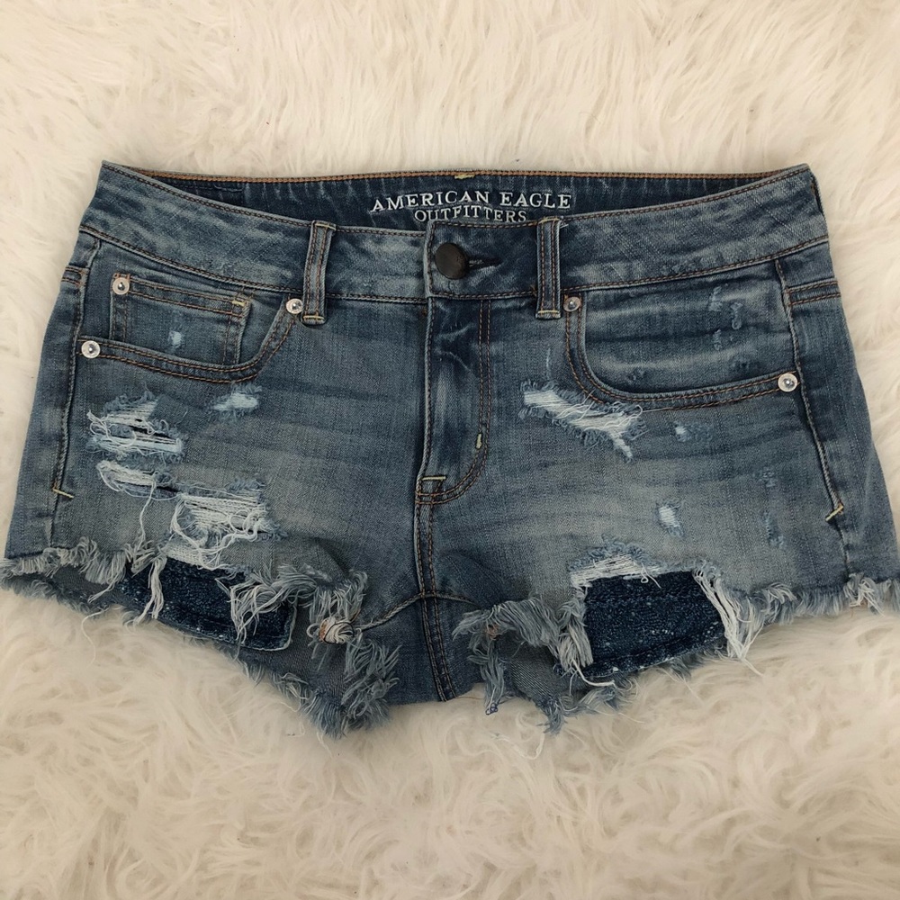 American Eagle Super Stretch Vintage Denim Shorts
